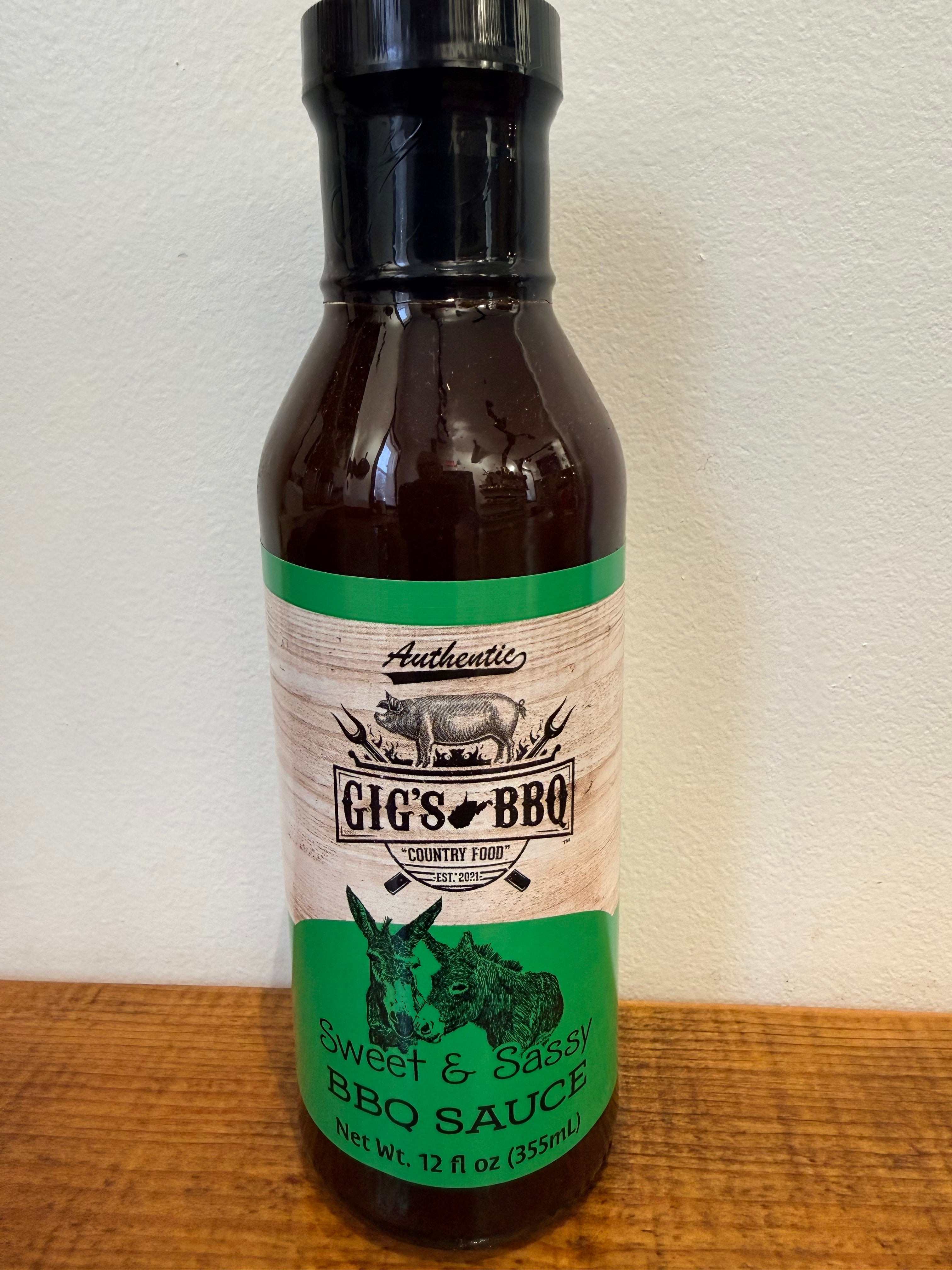 Gig's BBQ Sweet and Sassy Barbecue Sauce