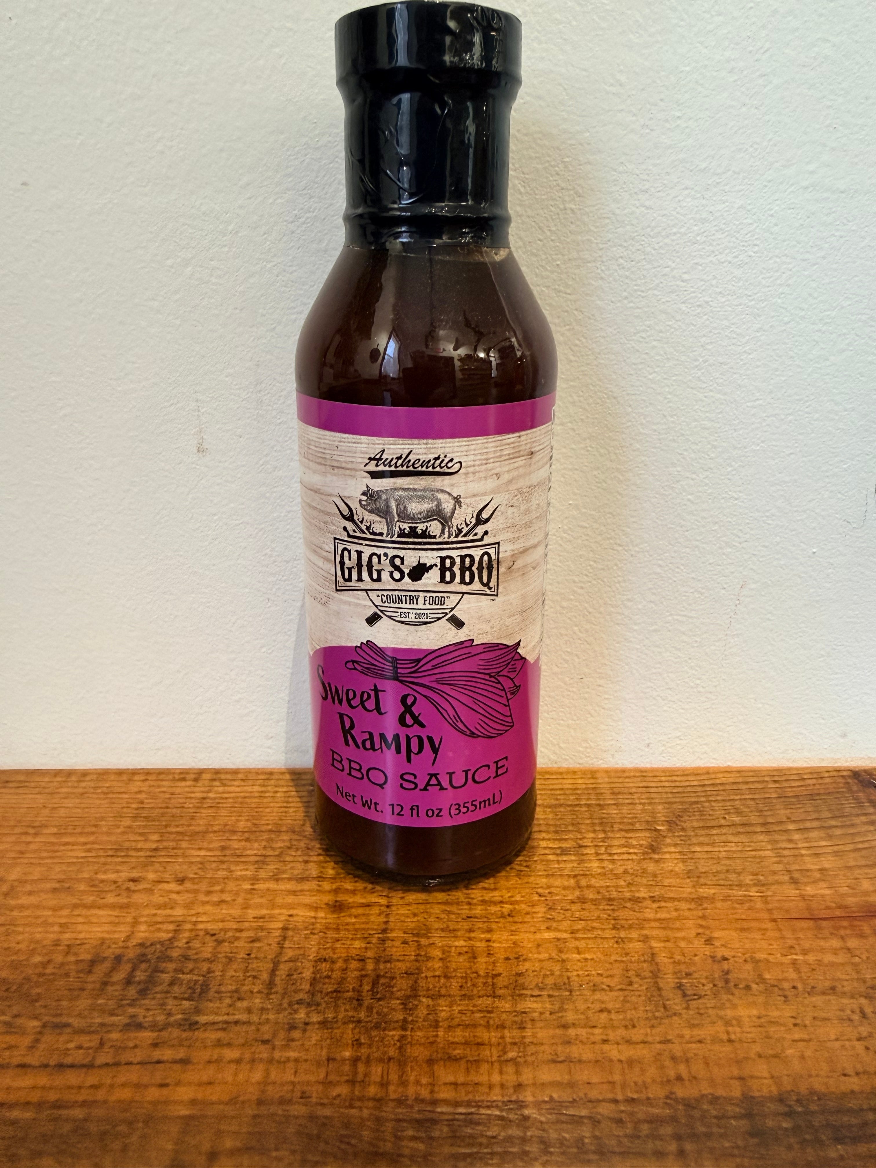 Sweet and Rampy Barbecue Sauce